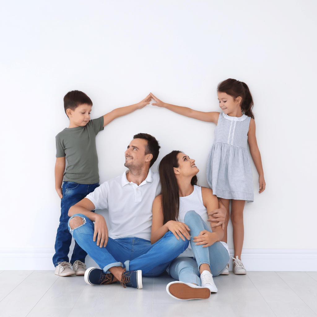 USDA Streamline Refinance Family by Wendy Thompson Lending Team.